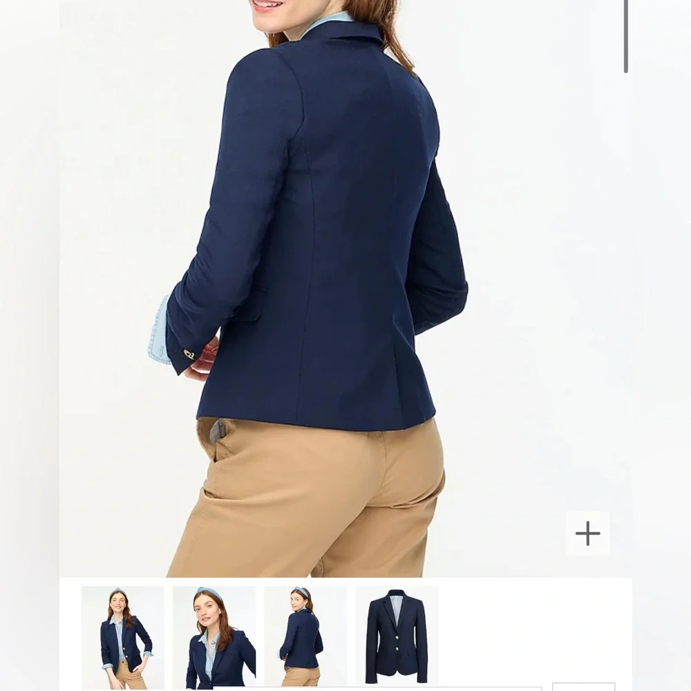 J Crew Factory original schoolboy blazer size 4